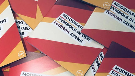 JFDA-Broschüre: Modemarken und Symbole in der rechten Szene