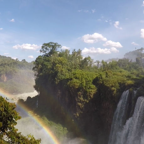 Las cataratas vuelven a tener su belleza luego de la sequía