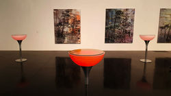 Corporate LED Poseur Table