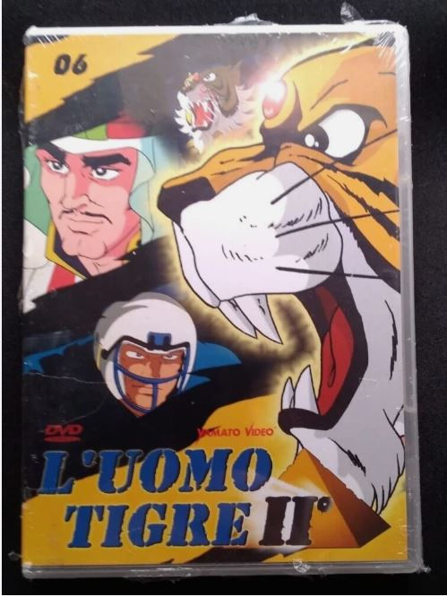 DVD L'Uomo Tigre II: locandina con personaggi