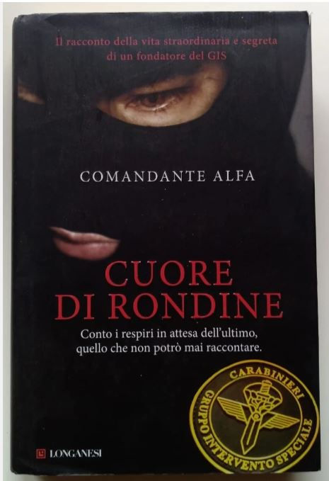 Copertina libro: CUORE DI RONDINE, Comandante Alfa