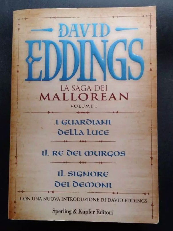 Copertina libro: La saga dei Mallorean di David Eddings, vol. 1