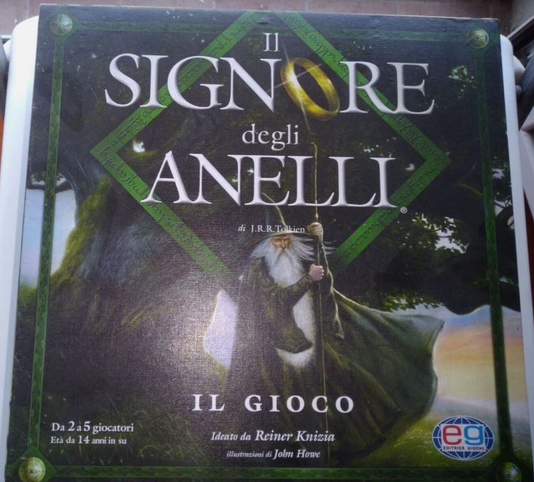 Scatola gioco Il Signore degli Anelli