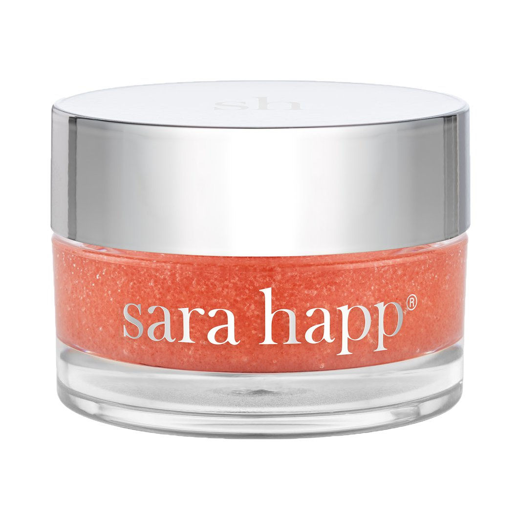 Sara Happ Sparkling Peach  Lip Scrub