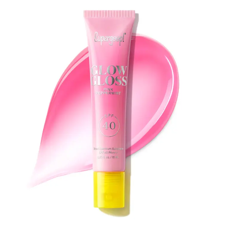 Glow Gloss SPF 40 Lip Balm Pink Peppermint