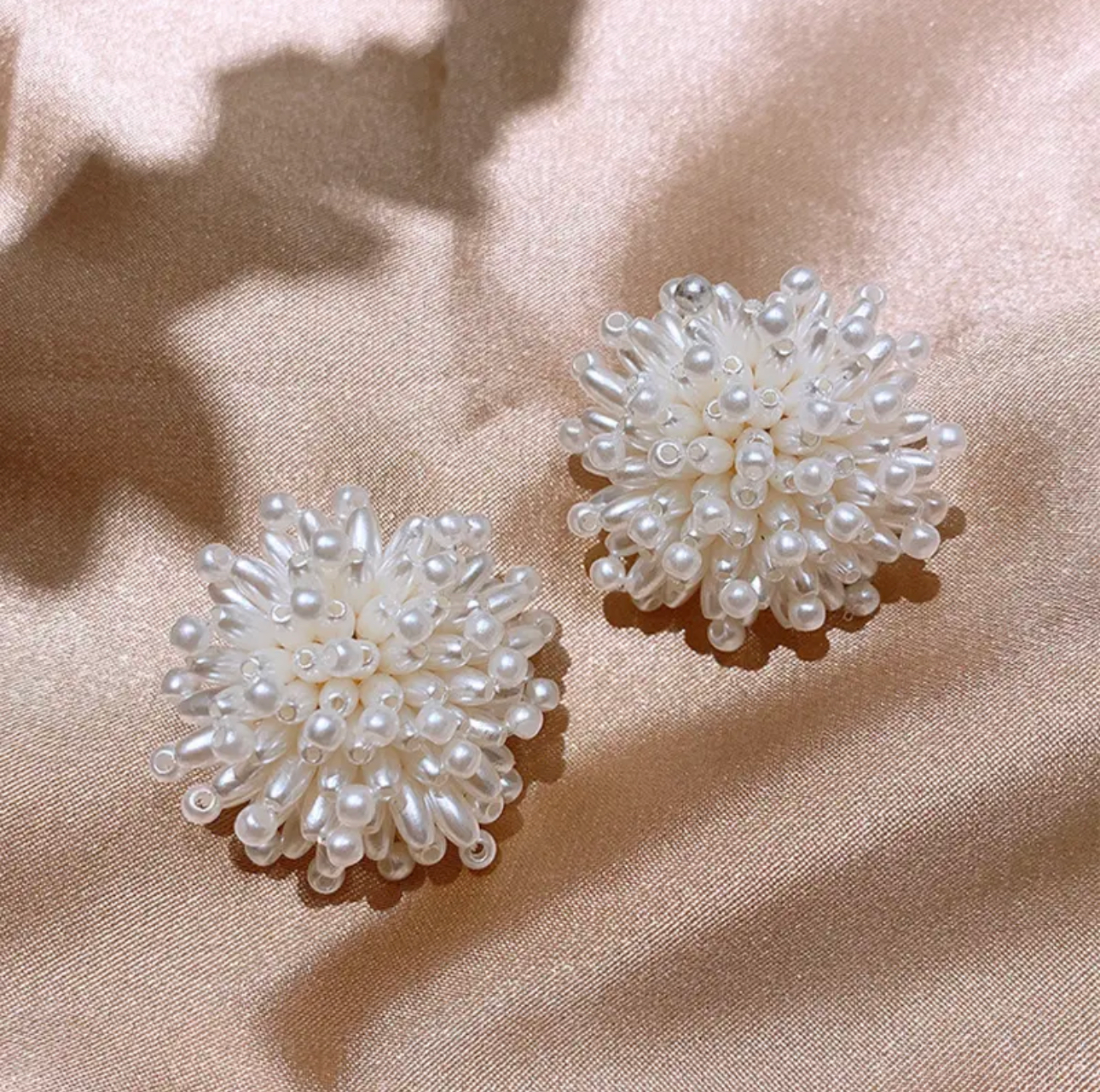 Large Pearl Earrings (Brand New)