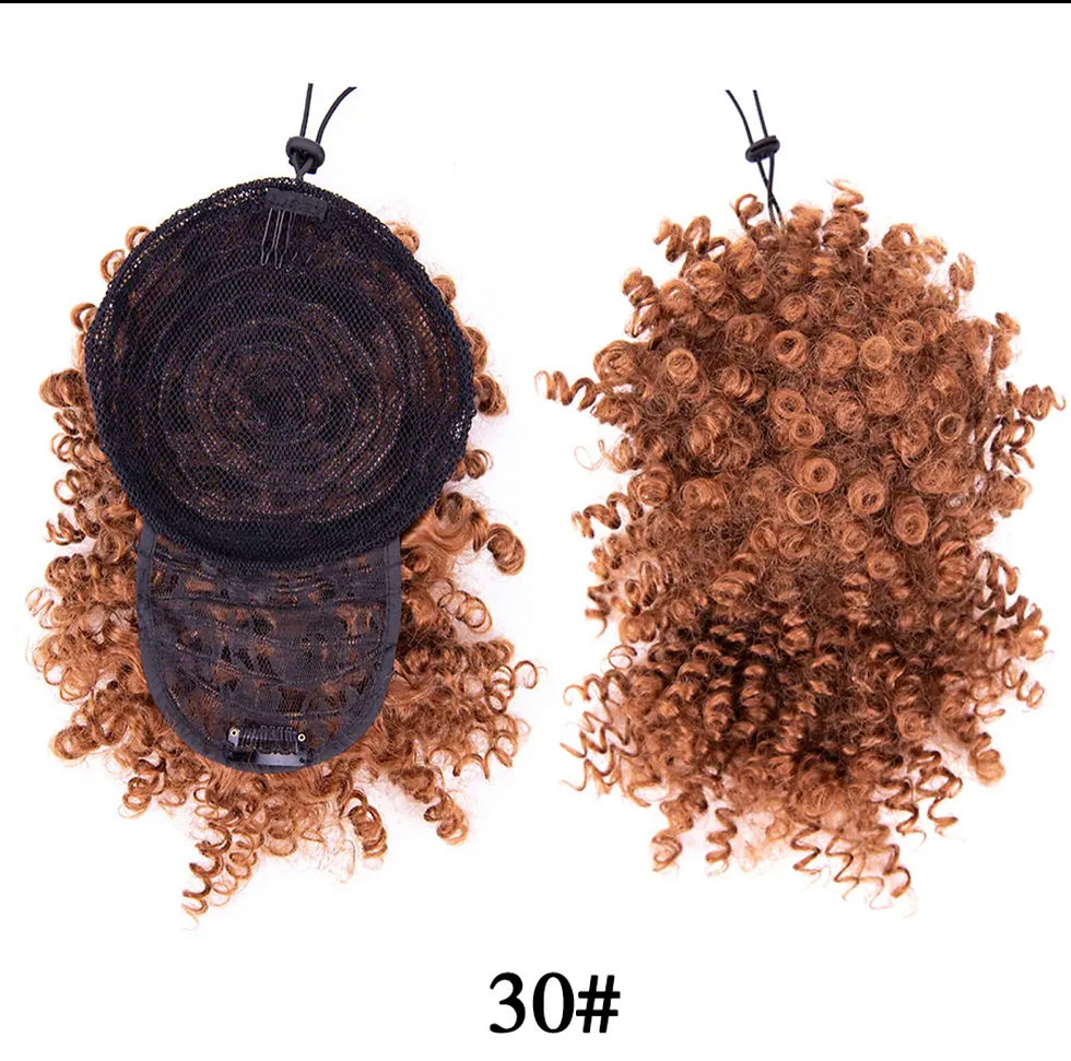 Thumbnail: Synthetic Curly Bangs (8 inch)
