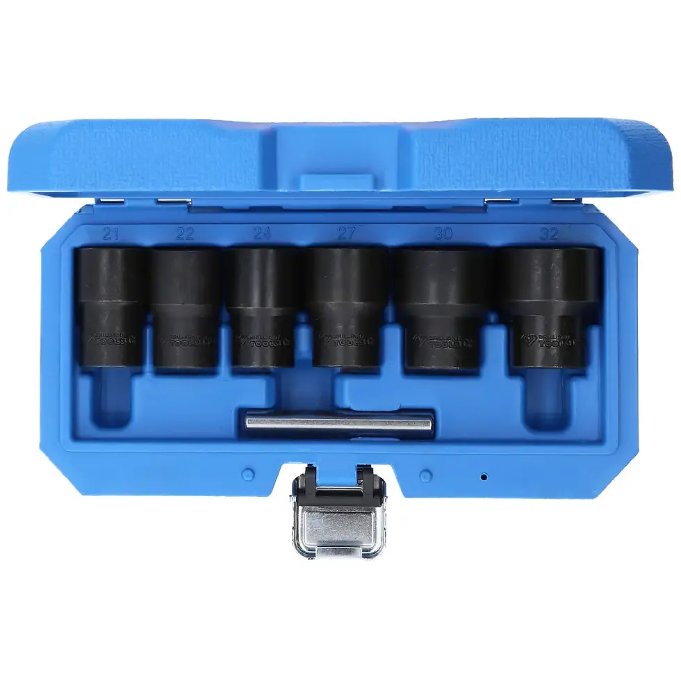 Brilliant-Tools 7-tlg 21 - 32mm 1/2" Spiral-Profil-Stecknuss-Satz