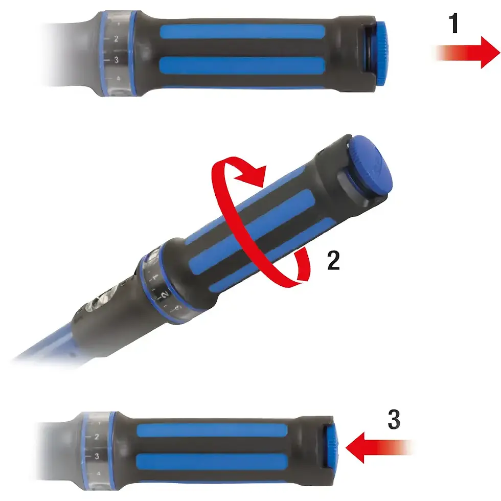 Miniaturbild: Brilliant-Tools 60 - 320 Nm 1/2“ Drehmomentschlüssel mit Umschalt-Ratschenkopf