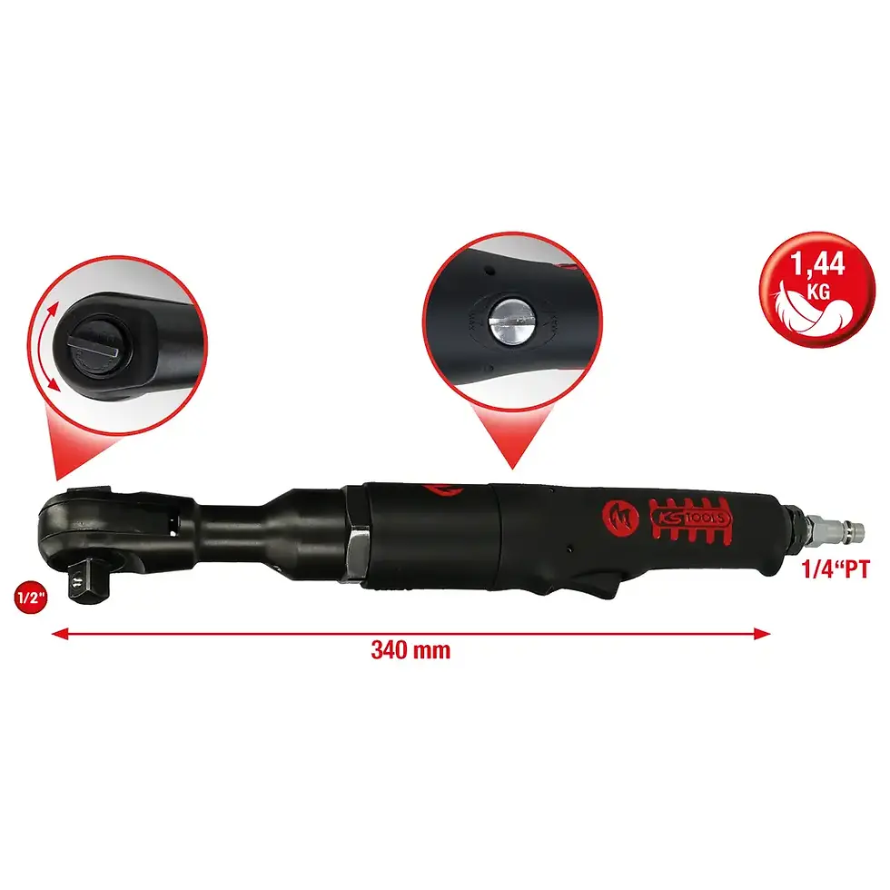 Miniaturbild: KS-Tools  1/2" MONSTER Hochleistungs-Druckluft-Umschaltratsche