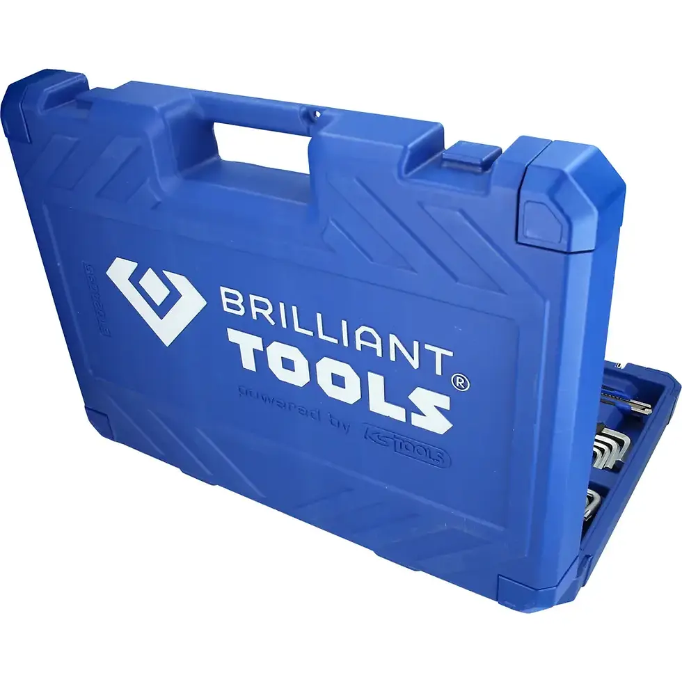 Miniaturbild: Brilliant-Tools 95-tlg 1/4" + 1/2" Universal-Werkzeug-Satz