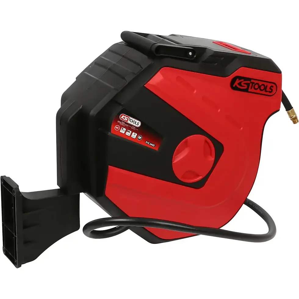 Miniaturbild: KS-Tools  Automatischer Druckluftschlauch-Aufroller, Ø 13mm x 15m