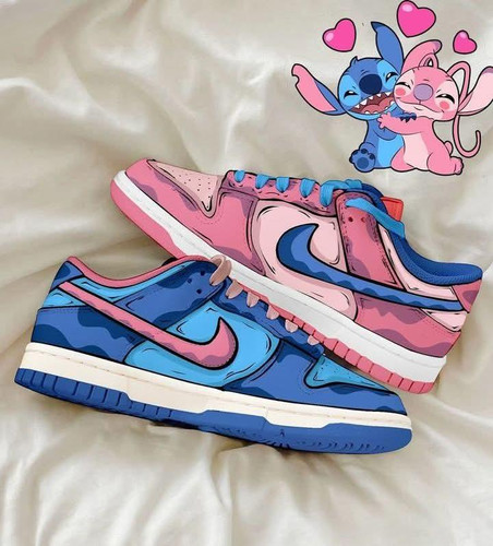 sb dunk stitch sneakers nike
