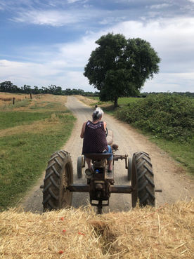 Mahon Ranch - Cindy Mahon Heading out to Feed Cows and Calves 2