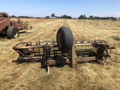 Mahon Ranch - Broken Hay Rake
