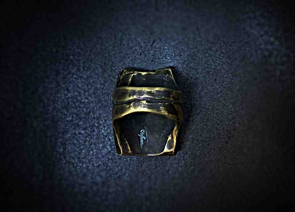 サムネイル： Mexican Ring -Big Skull-