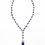 Miniature : INTUITION & COMMUNICATION - Collier pendentif Lapis -Lazuli
