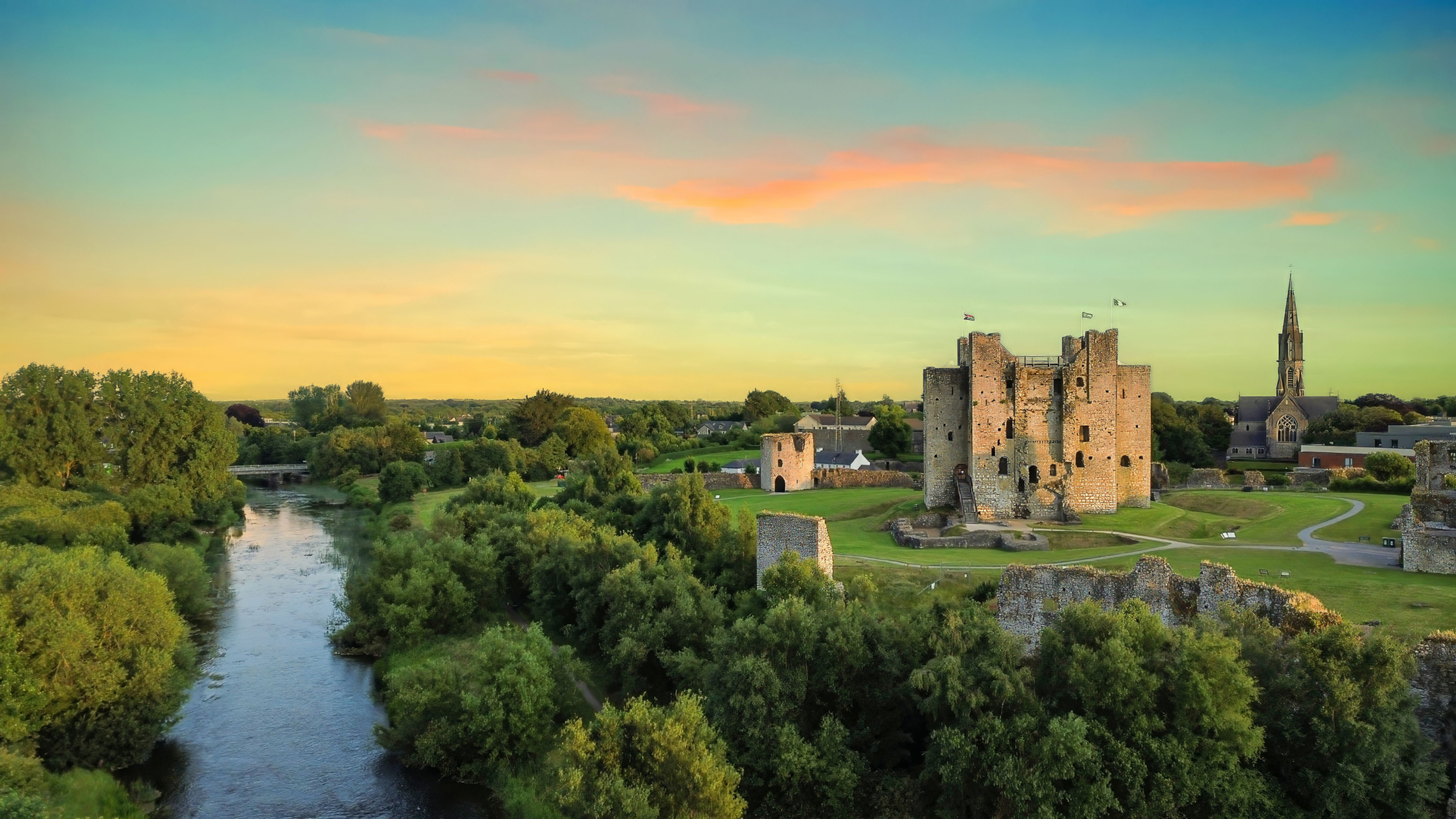Trim Castle Sunset