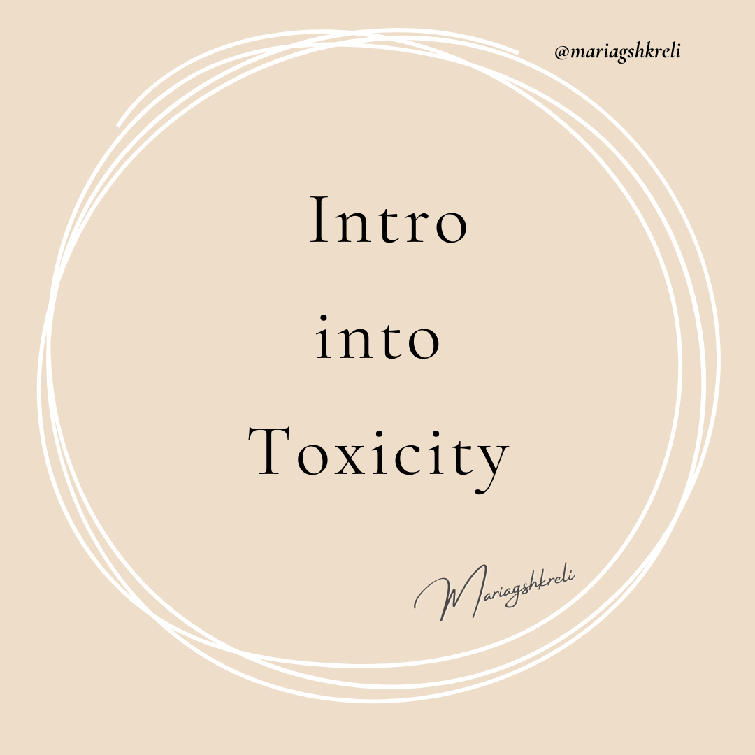 Intro into Toxicity