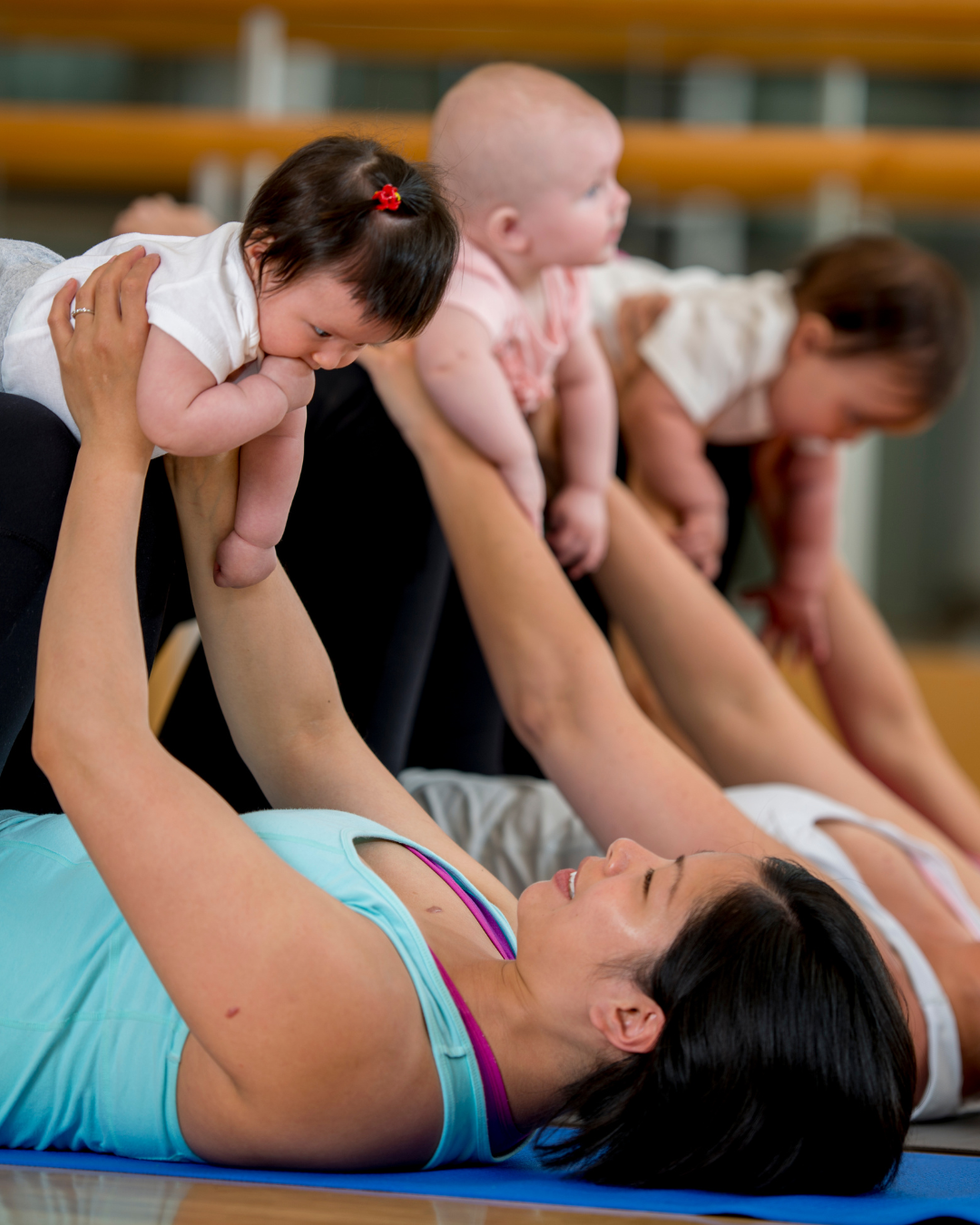 Postnatal Mum and Baby Yoga Class Bangor