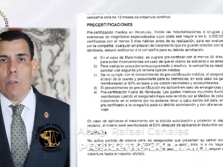 Se pronuncia del porqué de la suscripción del Seguro Médico Hospitalario.