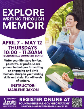 Explore Writing through Memoir
