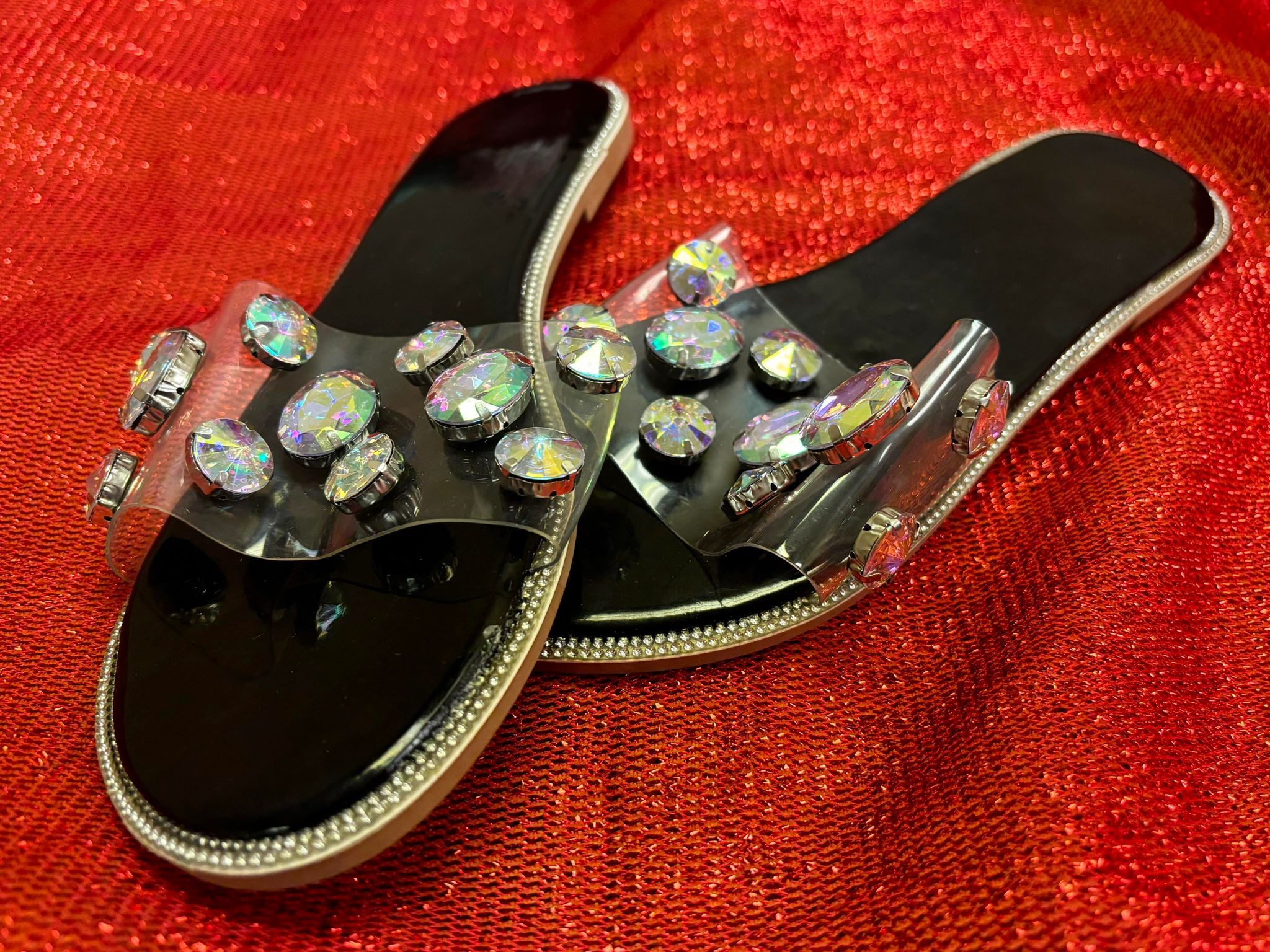 Rhinestone Sandals