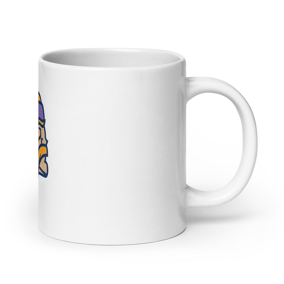 Thumbnail: White glossy Vikes mug