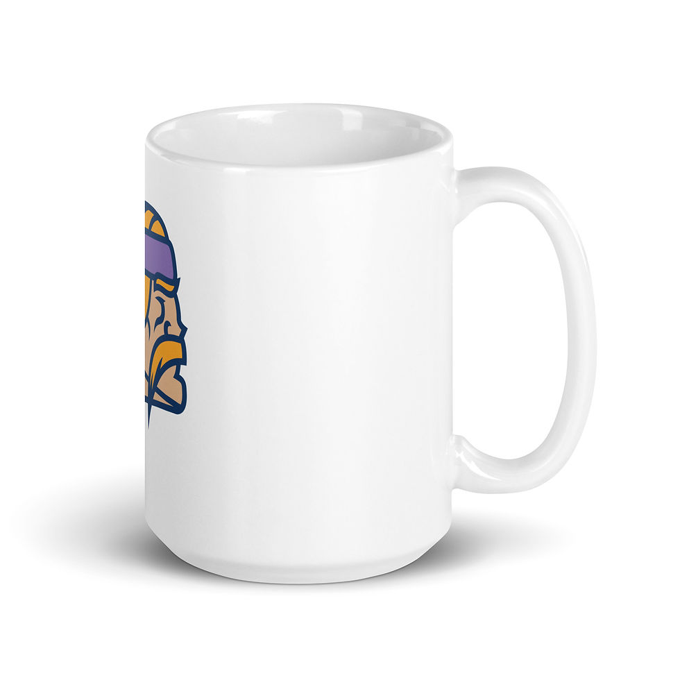 Thumbnail: White glossy Vikes mug