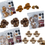 Miniatura: 4 Pack Malaquitas de Amaranto, Coco y Granillo (32 piezas)