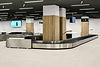 International baggage reclaim carousel manufactured by CITCOnveyors for airport operations