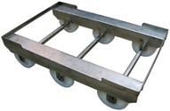 Trolley for shutter with fixed wheels - SELF TRUST