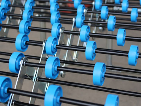 Conveior gravitational - Extensibil - Cu discuri - Pat de role gravitational - SELF TRUST