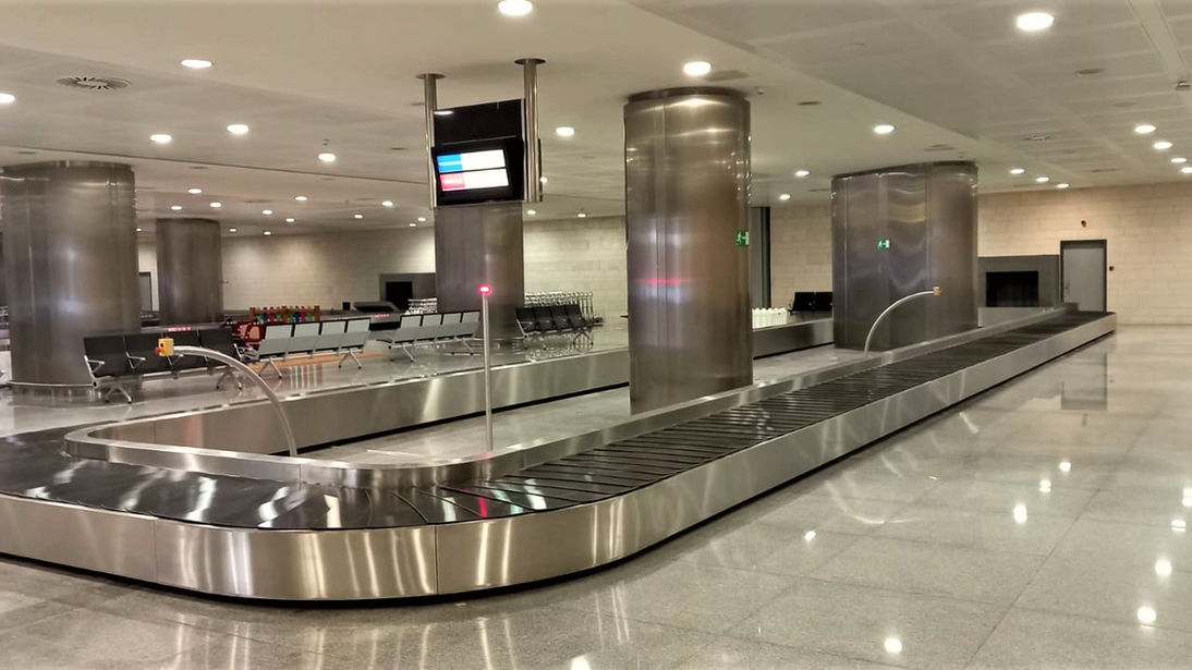 Menorca Airport in Spain equipped with baggage reclaim carousels from CITCOnveyors