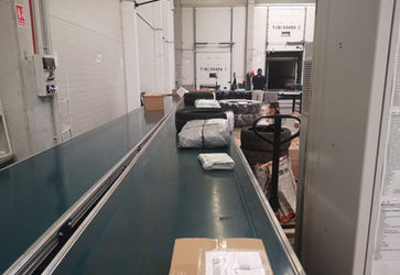 Conveioare cu banda transport colete - Linie Parcel Postal - SELF TRUST Romania