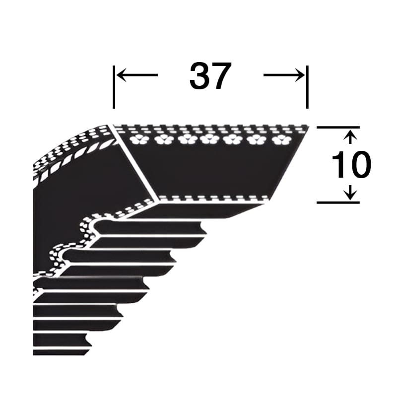 Curea de variator VX 37 x 10