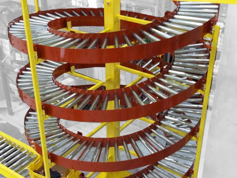 Spirala gravitationala cu role