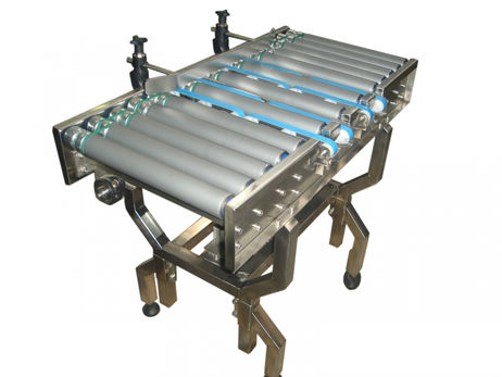 Pat de role antrenat - Otel Inox - Unitate de transfer - Stainless Steel 90 Degrees Transfer