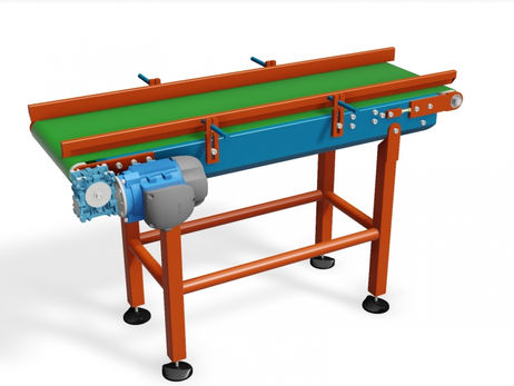 Conveior cu banda PVC - Rola 50 mm