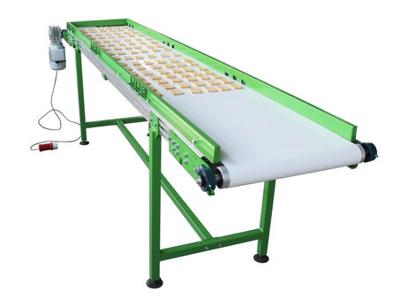 Conveior bandă Poliuretan - structură inox - SELF TRUST Romania