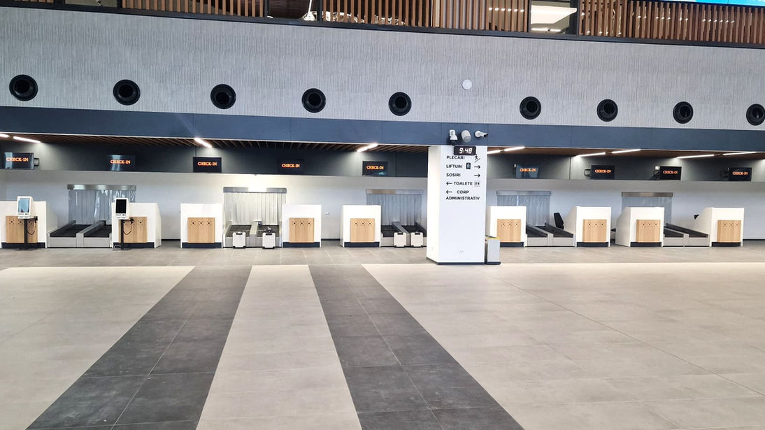 Maramureș International Airport Romania served with baggage handling solutions by CITCOnveyors