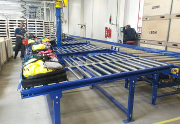 Linie de conveioare Automotive - Sistem de conveioare cu role - SELF TRUST Romania