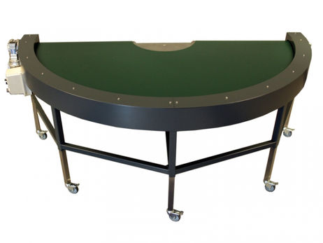 Conveior curb - Banda PVC - Structura OL vopsit