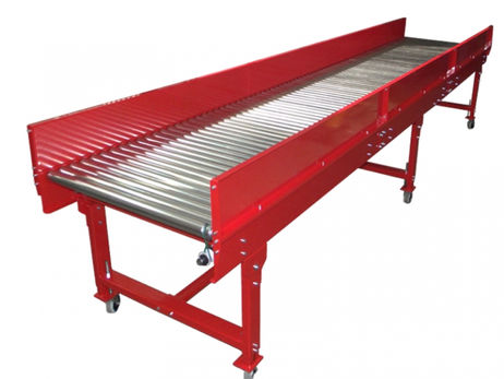 Pat de role antrenat - Structura Otel Vopsit - Driveshaft Roller Conveyor