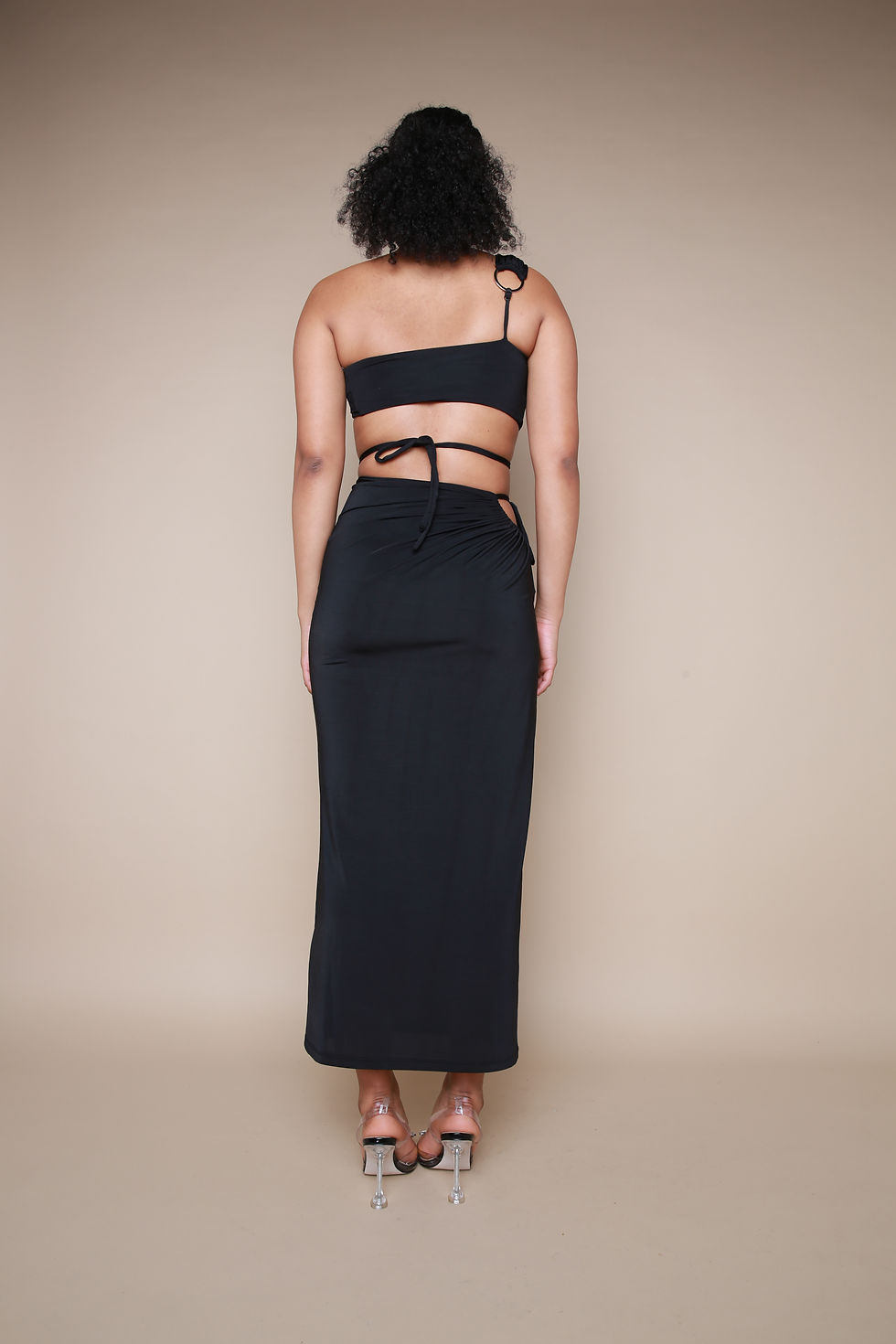 Thumbnail: Black  Open Tie Co-ord