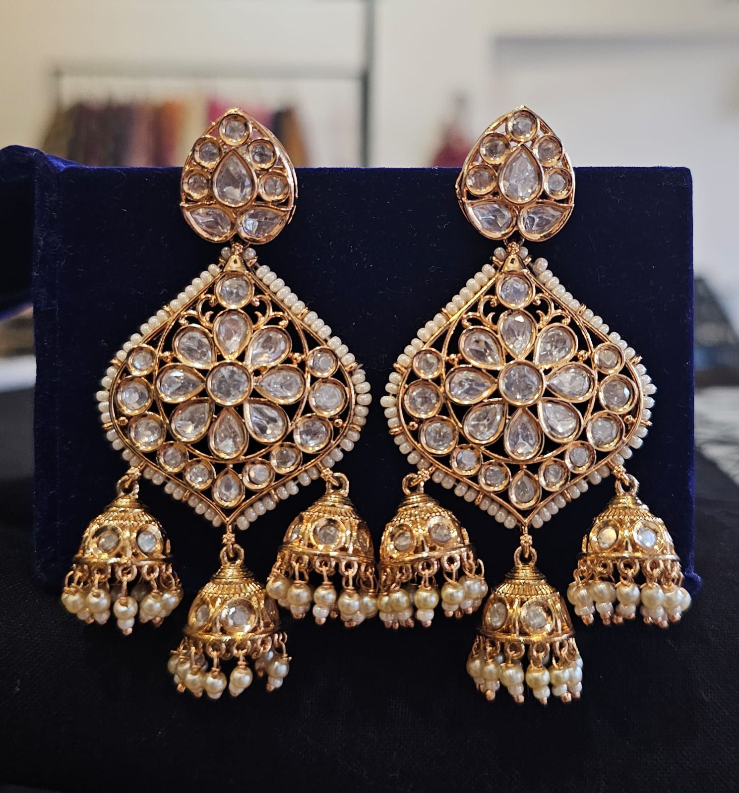 Jadau  Earings