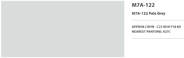 M7A-122 Pale grey