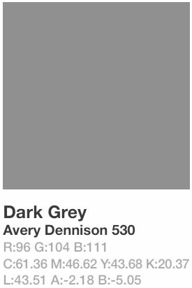Avery 530 Dark Grey