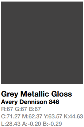 Avery 846 Grey Metallic