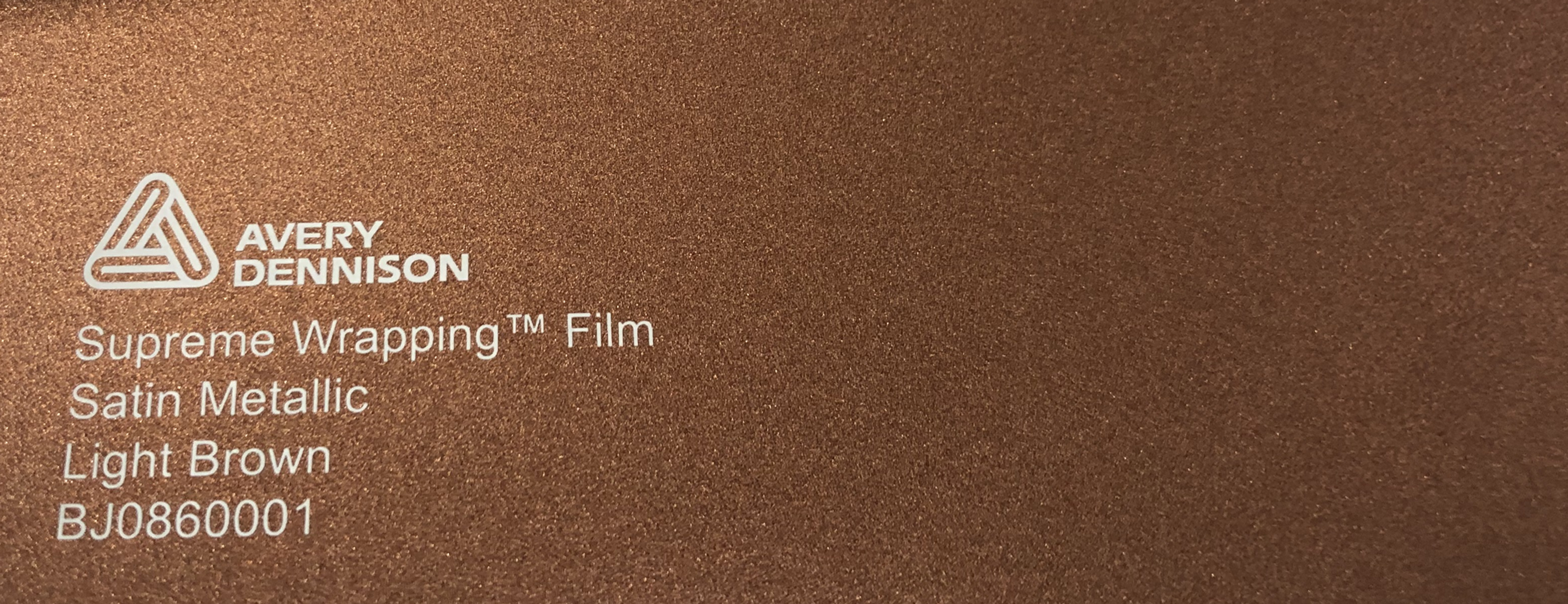 Avery Supreme Satin Metallic Light Brown